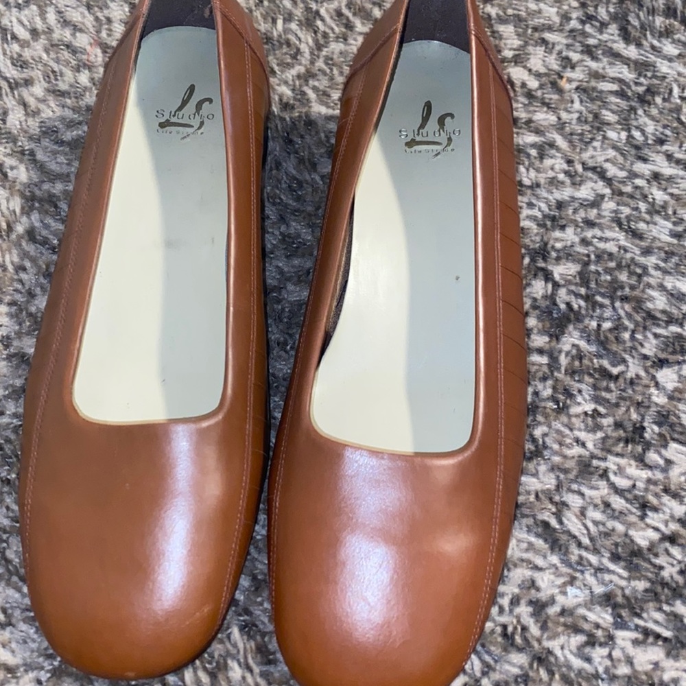 New brown shoes